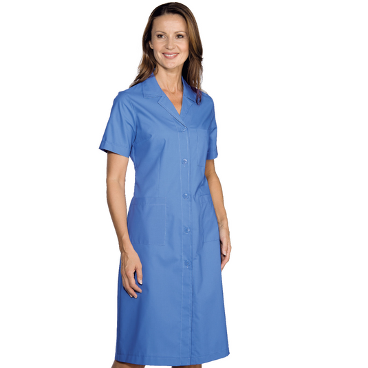 Camice Donna Professionale Isacco Mezza Manica in Poliestere Cotone
