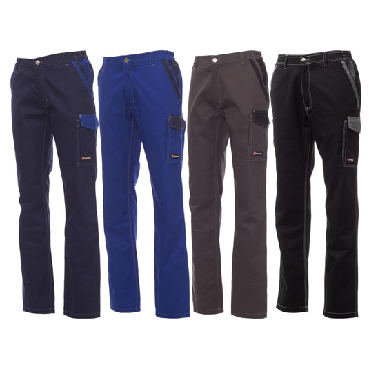 Pantaloni da Lavoro Multitasche Bicolore Uomo Payper Canyon
