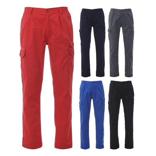 Pantaloni da Lavoro Uomo Multitasche Cotone Poliestere Payper Cargo 2.0