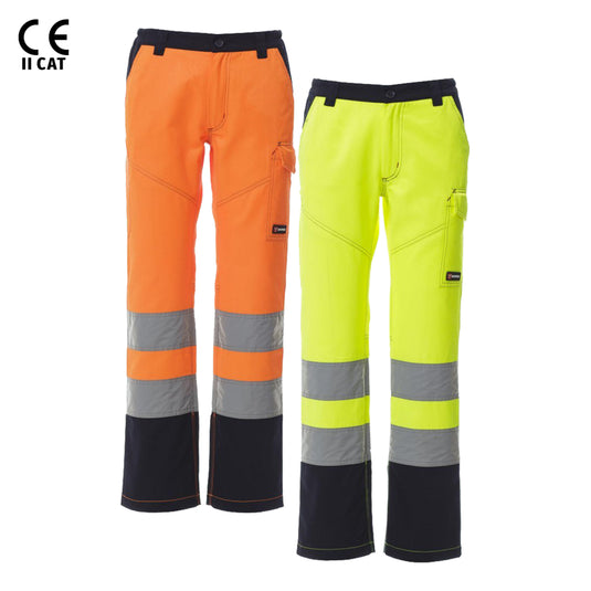 Pantaloni Alta Visibilità Donna Multitasche Payper Charter Lady