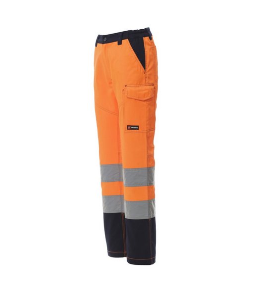 Pantaloni Alta Visibilità Donna Multitasche Payper Charter Lady
