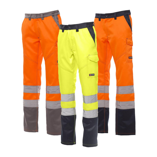 Pantaloni Alta Visibilità Invernali Bicolore Uomo Payper Charter/Winter