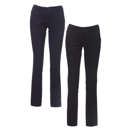 Pantaloni Donna Eleganti Stretch Cotone Payper Classic Lady/ HSeas.