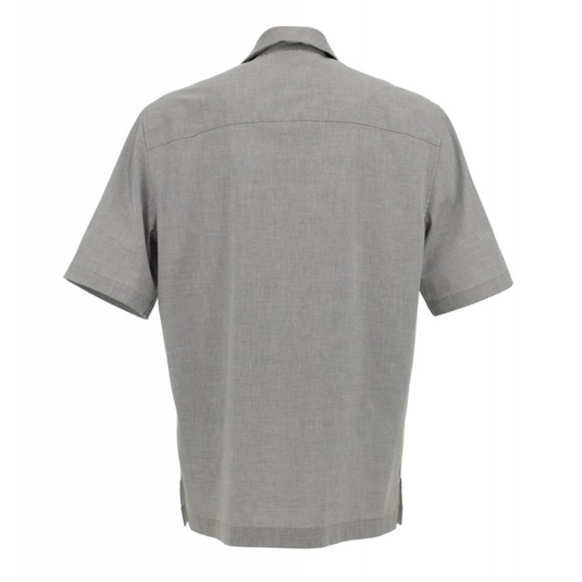Camicia Elasticizzata Misto Lino Manica Corta Payper Coast