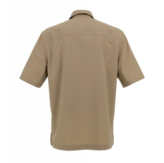 Camicia Elasticizzata Misto Lino Manica Corta Payper Coast