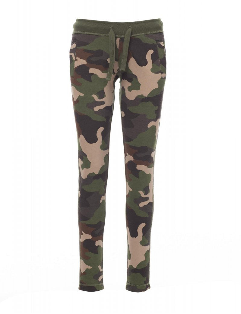 Carica immagine in Galleria Viewer, Pantaloni in Felpa Donna Garzata Casual Payper College Lady

