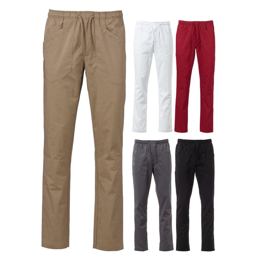 Pantalone uomo con coulisse vita elasticizzata traspirante Personalizzabile Payper Cook