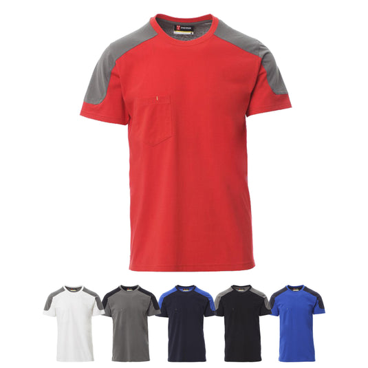 T-Shirt Bicolore da Lavoro con Taschino Payper Corporate