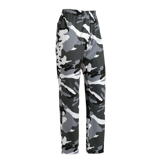Pantalone Unisex Coulisse EgoChef Regolabile in Vita con Coulisse