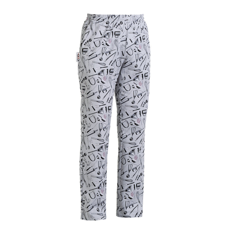 Carica immagine in Galleria Viewer, Pantalone Unisex Coulisse EgoChef Regolabile in Vita con Coulisse
