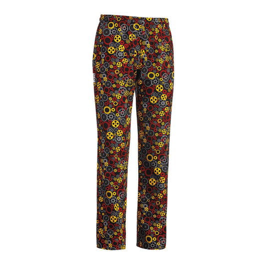Pantalone Unisex Coulisse EgoChef Regolabile in Vita con Coulisse