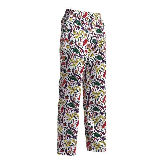 Pantalone Unisex Coulisse EgoChef Regolabile in Vita con Coulisse