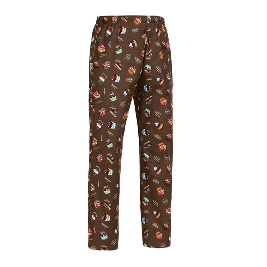 Pantalone Unisex Coulisse EgoChef Regolabile in Vita con Coulisse