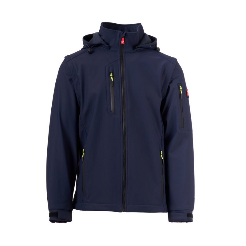 Carica immagine in Galleria Viewer, Giacca Softshell Uomo 2in1 Maniche Staccabili Impermeabile Personalizzabile Payper Creek 2in1
