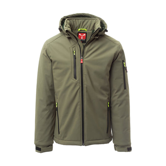 Giubbotto Giacca Uomo Imbottito Soft shell Invernale da lavoro Payper Creek Pad Personalizzabile