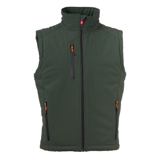 Gilet Softshell Imbottito da Uomo Lavoro Impermeabile Payper Creek Vest Lite Pad