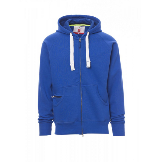 Felpa Zip Intera con Cappuccio Payper Dallas+
