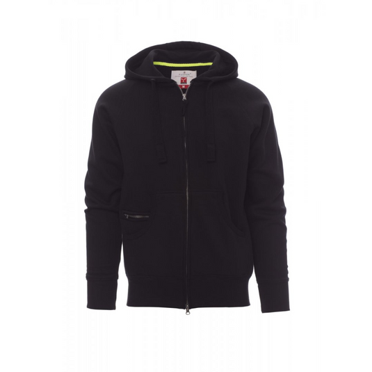 Felpa Zip Intera con Cappuccio Payper Dallas+