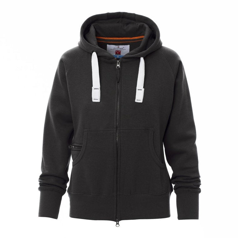 Carica immagine in Galleria Viewer, Felpa Donna Zip Intera con Cappuccio Payper Dallas+ Lady
