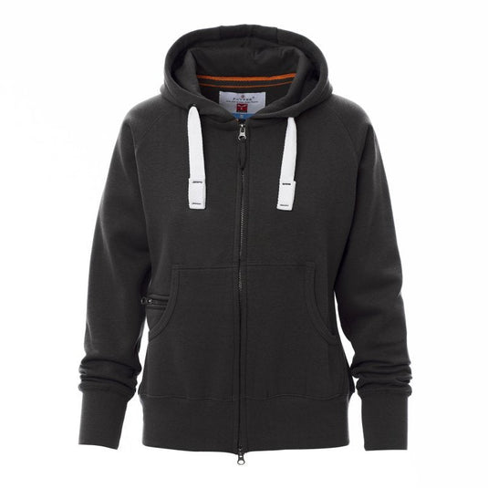 Felpa Donna Zip Intera con Cappuccio Payper Dallas+ Lady