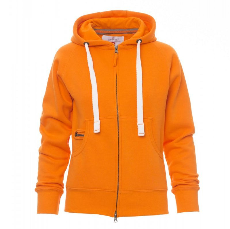 Carica immagine in Galleria Viewer, Felpa Donna Zip Intera con Cappuccio Payper Dallas+ Lady
