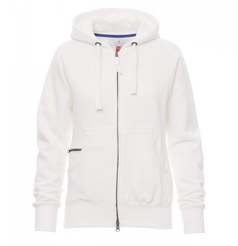 Carica immagine in Galleria Viewer, Felpa Donna Zip Intera con Cappuccio Payper Dallas+ Lady
