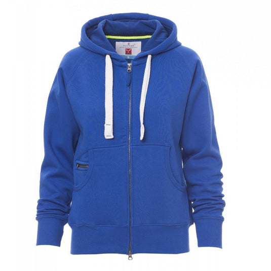 Felpa Donna Zip Intera con Cappuccio Payper Dallas+ Lady