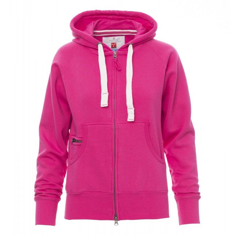 Carica immagine in Galleria Viewer, Felpa Donna Zip Intera con Cappuccio Payper Dallas+ Lady
