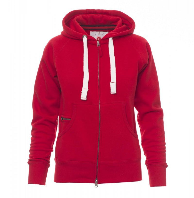 Carica immagine in Galleria Viewer, Felpa Donna Zip Intera con Cappuccio Payper Dallas+ Lady
