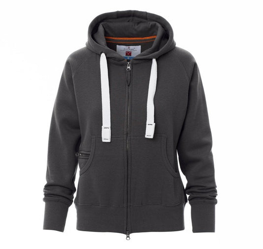 Felpa Donna Zip Intera con Cappuccio Payper Dallas+ Lady