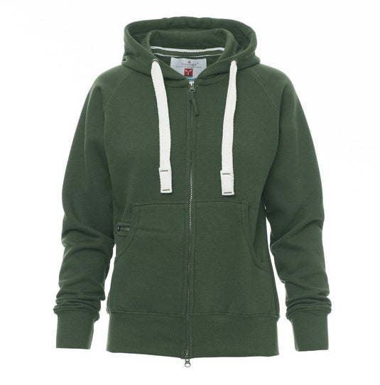 Felpa Donna Zip Intera con Cappuccio Payper Dallas+ Lady