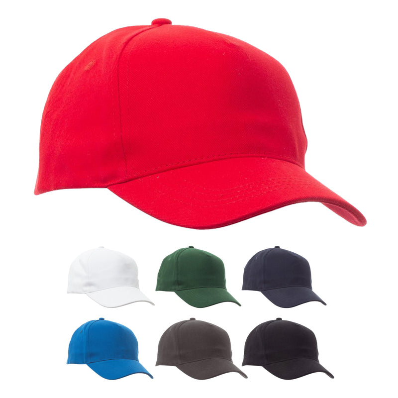 Carica immagine in Galleria Viewer, Cappellino Unisex 5 Pannelli in Twill Spazzolato Payper Denver
