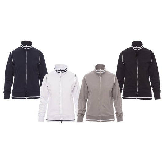 Felpa Donna Zip Intera Dry-Tech Payper Derby Lady