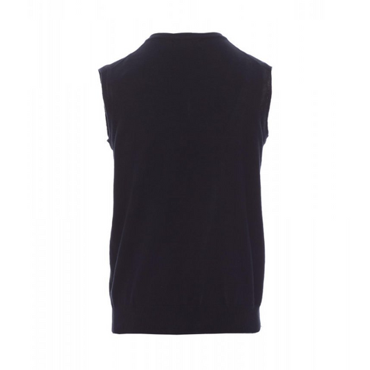 Maglione Smanicato Scollo a V Cotone Lana Payper Desk