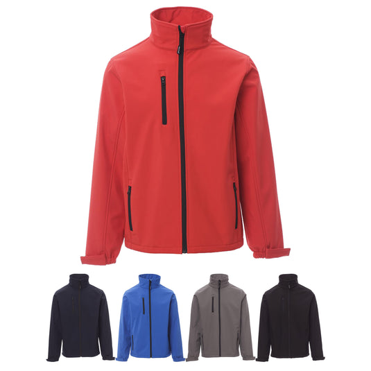 Giubbotto Uomo Invernale Lavoro Impermeabile Personalizzabile Soft Shell Casual Payper Dublin