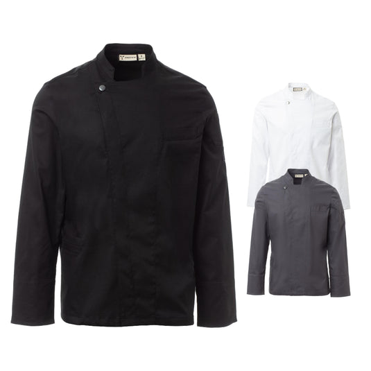 Giacca da cuoco doppio petto twill traspirante Uomo Personalizzabile Payper Elite