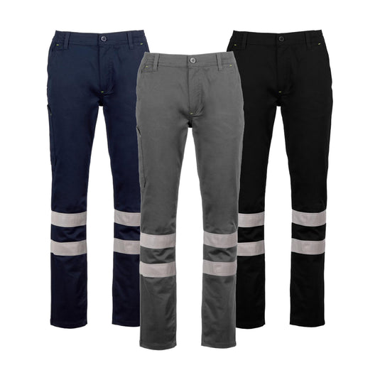 Pantaloni da Lavoro Uomo Stretch Riflettenti Payper Engine Stretch Reflex