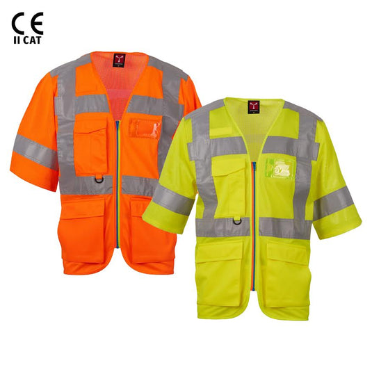Gilet Alta Visibilità Traspirante Multitasche Payper Exo Mesh