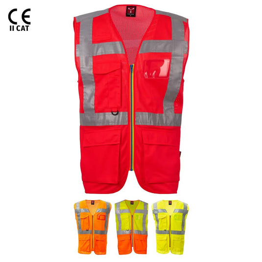 Gilet da lavoro Alta Visibilità Traspirante Payper Extra Mesh