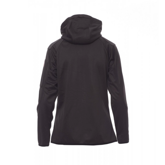 Giubbotto Soft-Shell Donna Impermeabile Cappuccio Tasche Payper Extreme Lady