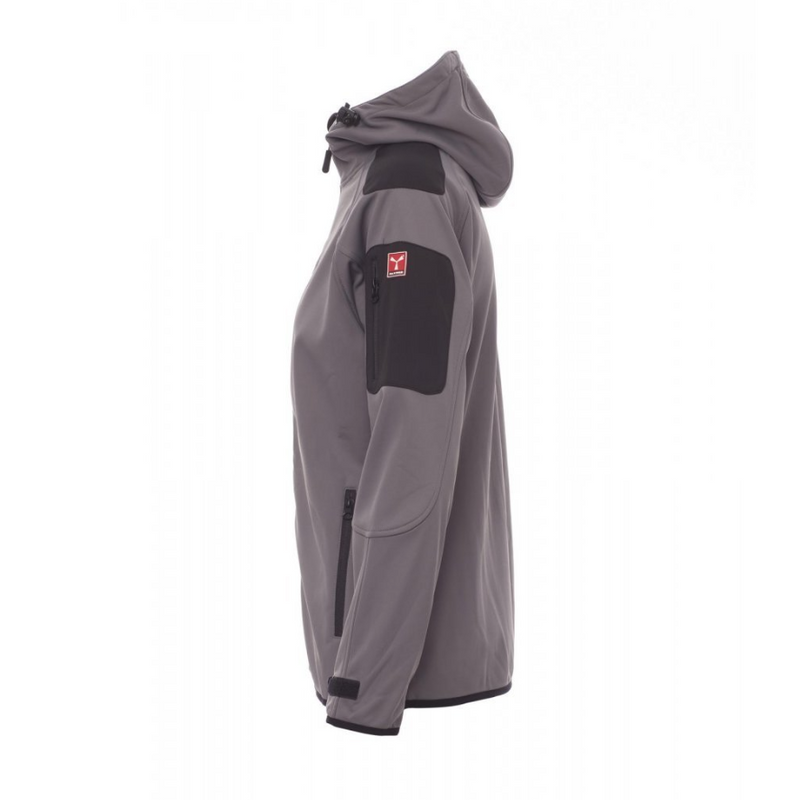 Carica immagine in Galleria Viewer, Giubbotto Soft-Shell Donna Impermeabile Cappuccio Tasche Payper Extreme Lady
