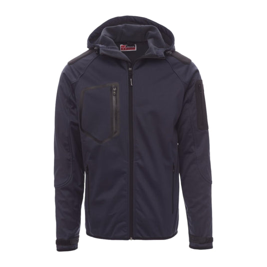 Giubbotto Soft shell Impermeabile Personalizzabile con Cappuccio Tasche Payper Extreme
