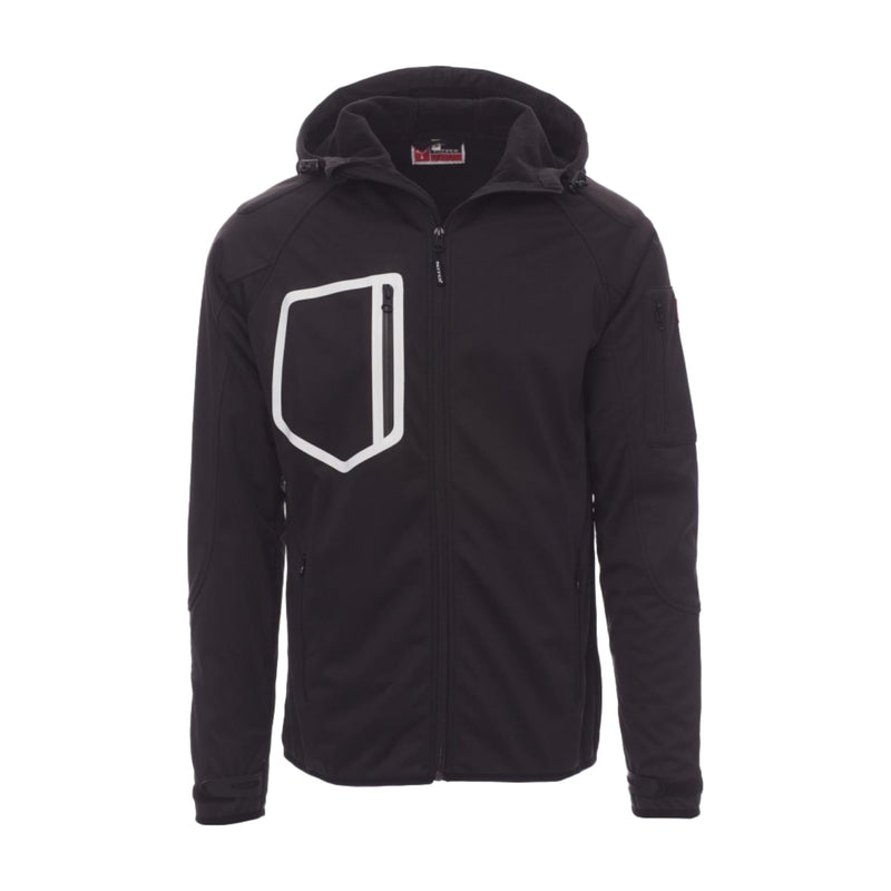 Carica immagine in Galleria Viewer, Giubbotto Soft shell Impermeabile Personalizzabile con Cappuccio Tasche Payper Extreme
