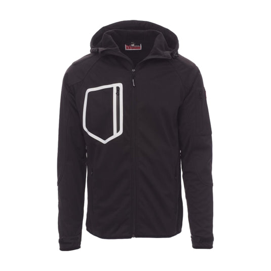Giubbotto Soft shell Impermeabile Personalizzabile con Cappuccio Tasche Payper Extreme