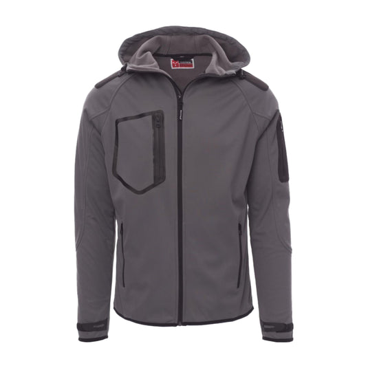 Giubbotto Soft shell Impermeabile Personalizzabile con Cappuccio Tasche Payper Extreme