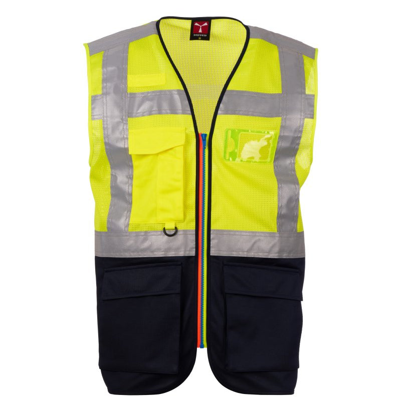 Carica immagine in Galleria Viewer, Gilet Alta Visibilità Unisex Traspirante Multitasche Payper Extrovert Mesh
