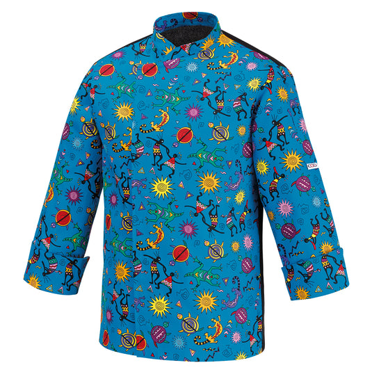 Giacca da Cuoco Egochef Fantasy Unisex 100% Cotone