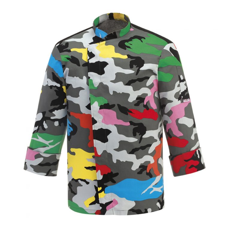 Carica immagine in Galleria Viewer, Giacca da Cuoco Egochef Fantasy Unisex 100% Cotone
