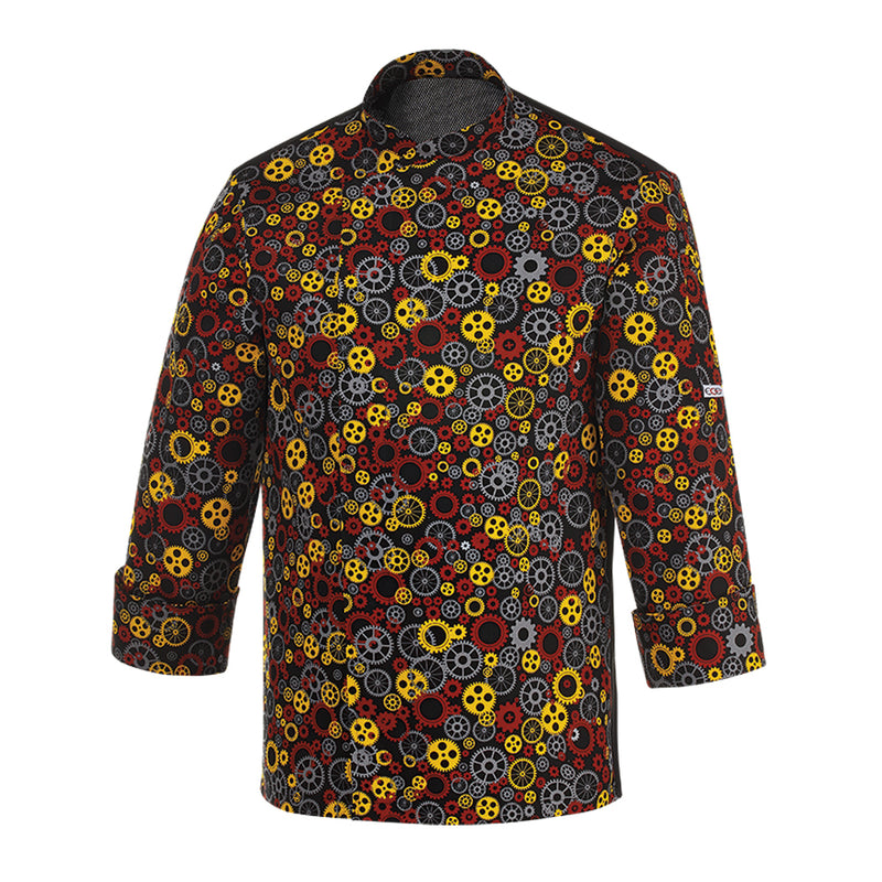 Carica immagine in Galleria Viewer, Giacca da Cuoco Egochef Fantasy Unisex 100% Cotone
