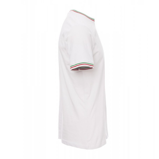 T-Shirt TAGLIA-XL Tricolore Girocollo Payper Flag Bianco/Italia Outlet